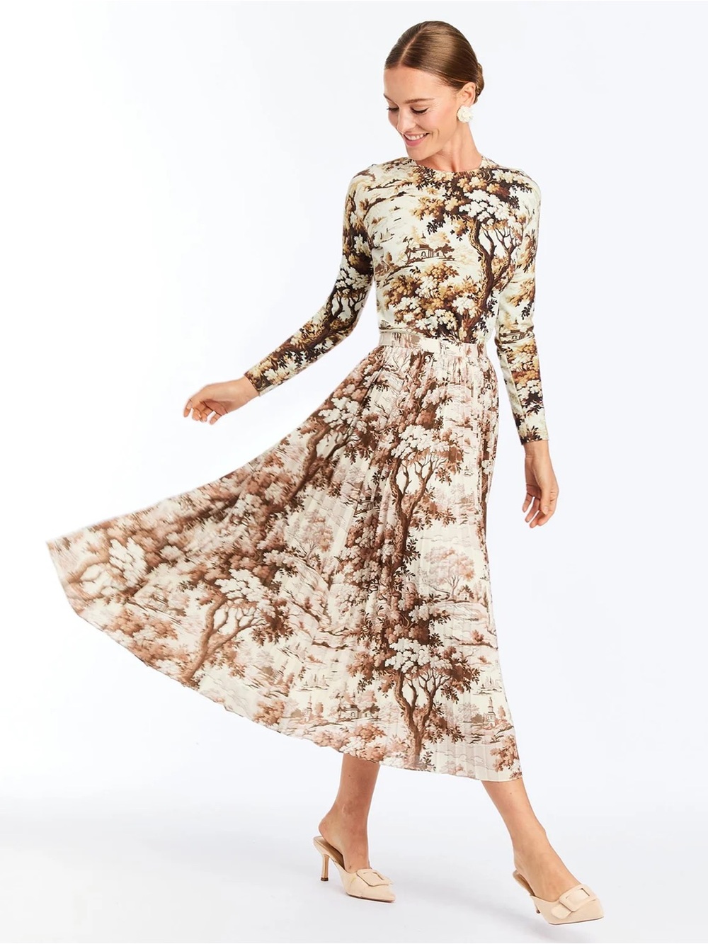 NWT MESTIZA NEW YORK Daniella Midi Skirt - Picture 3 of 5